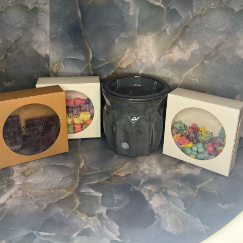 3 Pack Wax Melts and Wax Melter Bundle